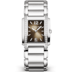 Patek Philippe Twenty 4 Diamond Set Bezel Grey Gradient Dial Ladies Bracelet Watch