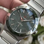 OMEGA Constellation Series Constellation Watch Automatic Mechanical Movement 41mm Green Dial - Image 4