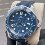 OMEGA Seamaster 300m Diver's Automatic Movement Master Chronometer Certified 42mm Blue Dial - Image 4