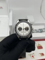 OMEGA Speedmaster Series Paris Olympics Special Speedmaster Series Manual Mechanical Movement Unisex 43mm Silver Dial - Image 2