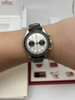 OMEGA Speedmaster Series Paris Olympics Special Speedmaster Series Manual Mechanical Movement Unisex 43mm Silver Dial - Image 7