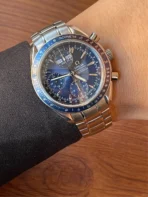 OMEGA Speedmaster Automatic Mechanical Movement 40mm Blue Dial - Image 7