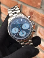 OMEGA Speedmaster 38mm Automatic Mechanical Movement 38mm Blue Dial - Image 2