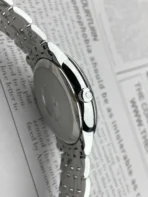 OMEGA De Ville Classic Automatic Mechanical Movement Swiss Observatory, Classic Series 39.5mm White Dial - Image 5