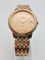 OMEGA De Ville Classic Automatic Mechanical Movement 36.8mm Gold Dial - Image 2