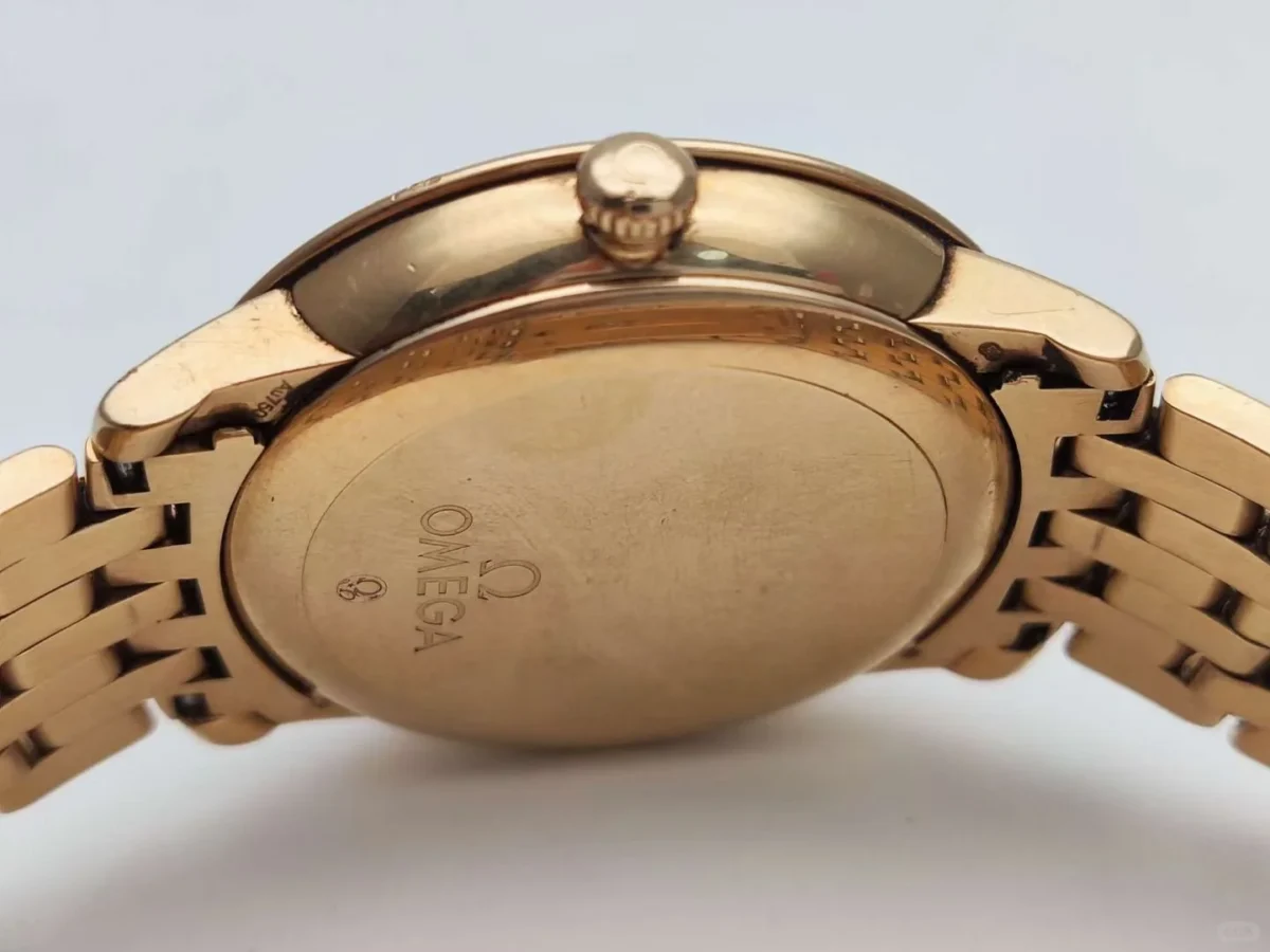 OMEGA De Ville Classic Automatic Mechanical Movement 36.8mm Gold Dial - Image 6