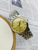 OMEGA De Ville Automatic Mechanical Movement 37.5mm Gold Dial - Image 3