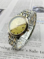 OMEGA De Ville Automatic Mechanical Movement 37.5mm Gold Dial - Image 4