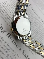 OMEGA De Ville Automatic Mechanical Movement 37.5mm Gold Dial - Image 5