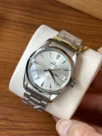 OG Seamaster AQUA TERRA 150m Automatic Mechanical Movement Chronometer Certified Date Display 150M Waterproof Men's Watch Swiss Watch 36.2mm Silver Dial Stainless Steel Case - Image 2