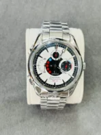 Omega Seamaster Series Automatic Mechanical Movement 150m Waterproof Men's Watch Swiss Watch 42.2mm White Dial Stainless Steel Case Stainless Steel Strap - Image 2