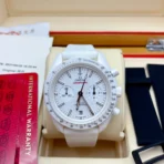 Omega Speedmaster Dark Side of the Moon Automatic Men's Watch Swiss Watch 44.25mm White Dial - Image 4