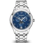 Patek Philippe Complications Annual Calendar 38mm Blue Dial Automatic Bracelet Watch