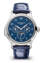 Patek Philippe Minute Repeater Perpetual Calendar Grande Complication White Gold Blue Dial 5374G 001