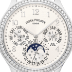 Patek Philippe Grand Complications 35mm Perpetual Calendar 18ct White Gold Watch - Image 4