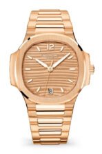 Patek Philippe Nautilus Ladies Automatic 35.2 mm Rose Gold Golden Brown Opaline Dial 71181R 010