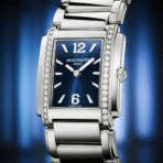 Patek Philippe Twenty 4 Diamond Set Bezel Blue Dial Ladies Bracelet Watch - Image 6