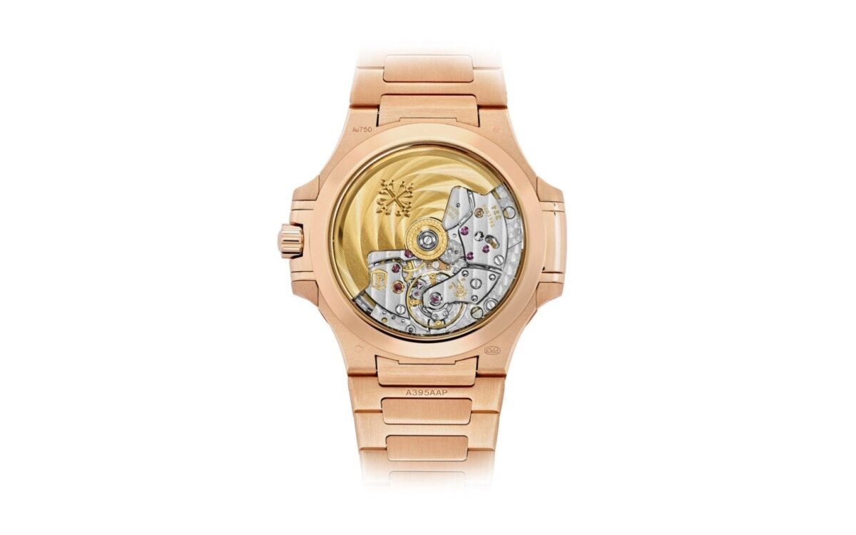 Patek Philippe Nautilus Ladies Rose Gold Nautilus White Dial Diamond Bezel 71181200R 001 - Image 4