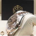 Datejust 41 126331 Everose Chocolate Diamond Dial Jubilee Bracelet 2023 Watch - Image 8