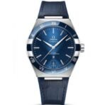 OMEGA Constellation Series Automatic Mechanical Movement Observatory Certified Men's Watch Blue Dial 41mm
