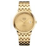 OMEGA De Ville Classic Automatic Mechanical Movement 36.8mm Gold Dial