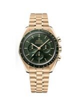 OMEGA Speedmaster Professional Moonwatch Automatic Mechanical Movement Professional Moonwatch Master Chronometer Chronograph Tachymeter Multifunction 42mm Green Dial