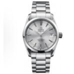 OG Seamaster AQUA TERRA 150m Automatic Mechanical Movement Chronometer Certified Date Display 150M Waterproof Men's Watch Swiss Watch 36.2mm Silver Dial Stainless Steel Case