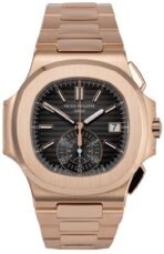 Patek Philippe Nautilus Rose Gold Black Gradient Dial Ref#59801R 001