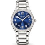 Patek Philippe Twenty 4 36mm Blue Sunburst Dial & Diamond Bezel Ladies Watch