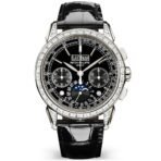 Patek Philippe Grand Complications 41mm Black Dial Perpetual Calendar Chronograph Watch