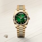 2025 Smartwatch, Day-Date 118238, Gold Model, Bright Green Dial - Image 2