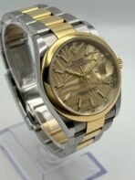 2025 Watch Datejust 126203 Two-Toned Yellow Gold Stainless Steel Palm Motif Dial (2022) - Image 6