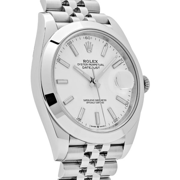 2025 Watch Datejust 126300 Stainless Steel White Dial Jubilee