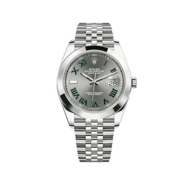 2025 Watch Datejust 126300 'Wimbledon' Stainless Steel Slate Dial Jubilee (2023)