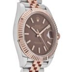 2025 Watch Datejust 126331 Two-Toned Rose Gold Stainless Steel Brown Dial (2023) - Image 2