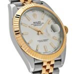 2025 Watch Datejust 126333 Yellow Gold Stainless Steel Silver Dial (2022) - Image 4
