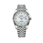 2025 Watch Datejust 126334 Stainless Steel Diamond Mother Of Pearl Dial Jubilee - Image 5