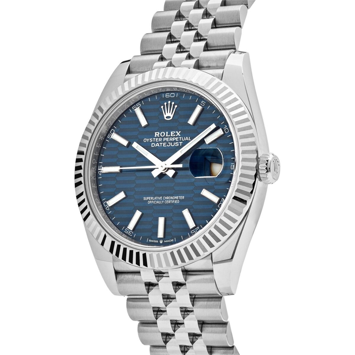 2025 Watch Datejust 126334 Stainless Steel Fluted Motif Blue Dial Jubilee (2023) - Image 8