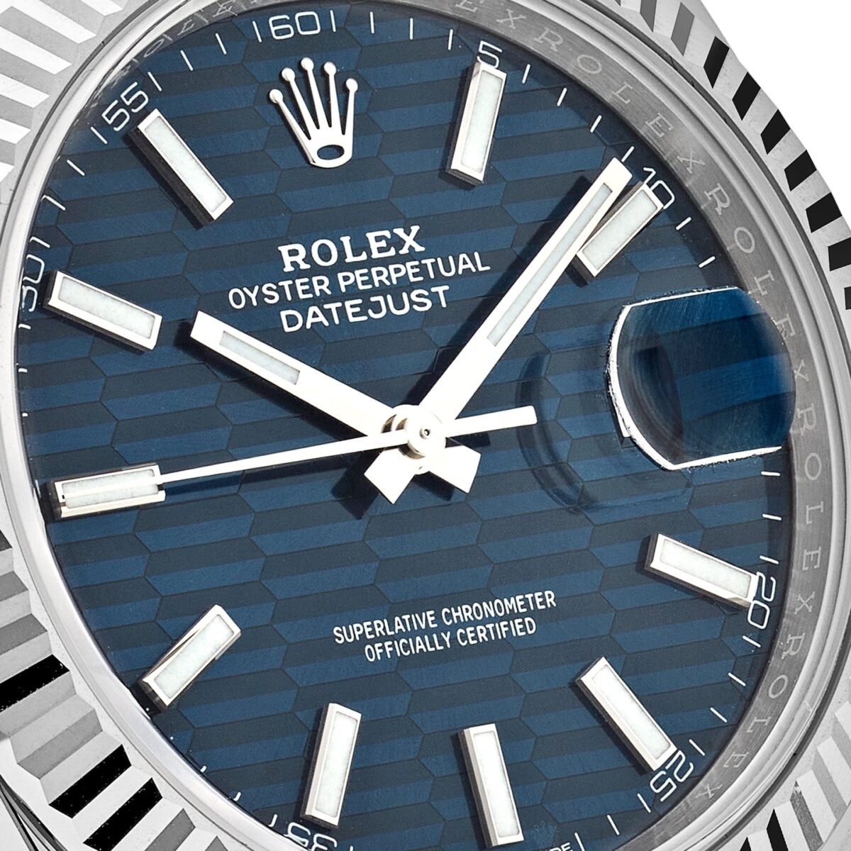 2025 Watch Datejust 126334 Stainless Steel Fluted Motif Blue Dial Jubilee (2023) - Image 4