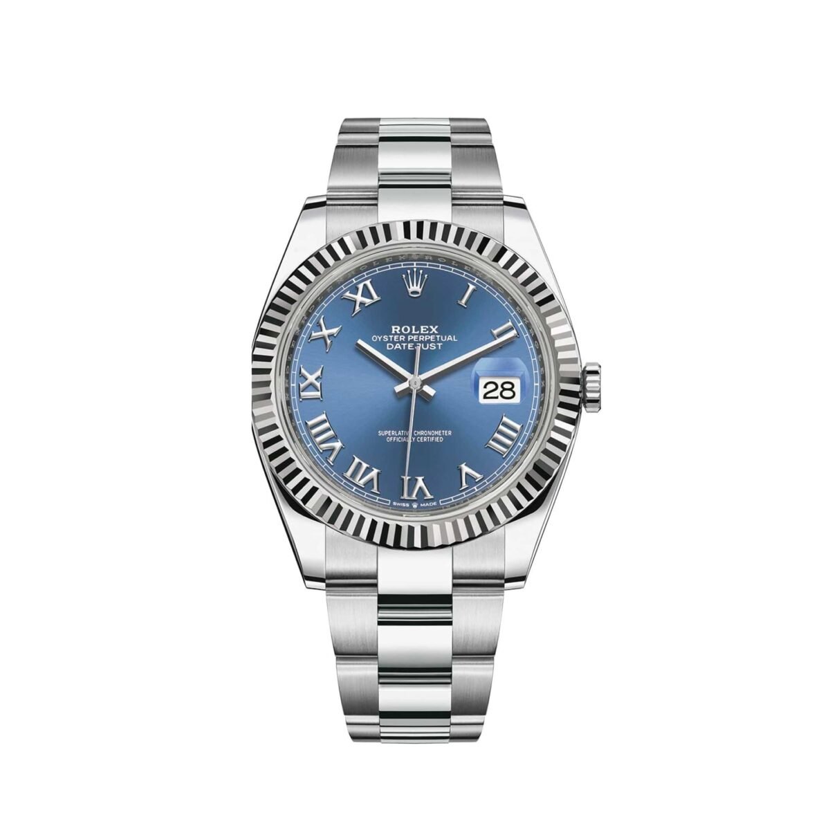 2025 Watch Datejust 126334 Stainless Steel Blue Dial Oyster (2021) - Image 5