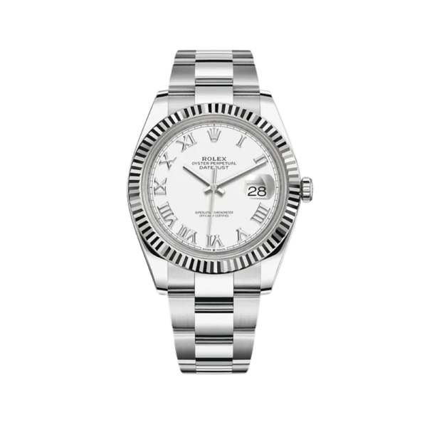 2025 Watch Datejust 126334 Stainless Steel White Dial Oyster