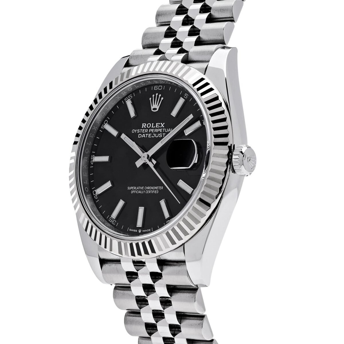 2025 Watch Datejust 126334 Stainless Steel Black Dial Jubilee - Image 1