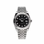 2025 Watch Datejust 126334 Stainless Steel Black Diamond Dial Jubilee (2022) - Image 3