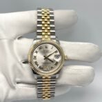 2025 Watch Datejust 278273 Yellow Gold Stainless Steel Silver Dial - Image 3