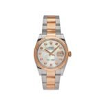 2025 Watch Datejust 126231 Rose Gold Stainless Steel Mother of Pearl Diamond Dial - Image 2