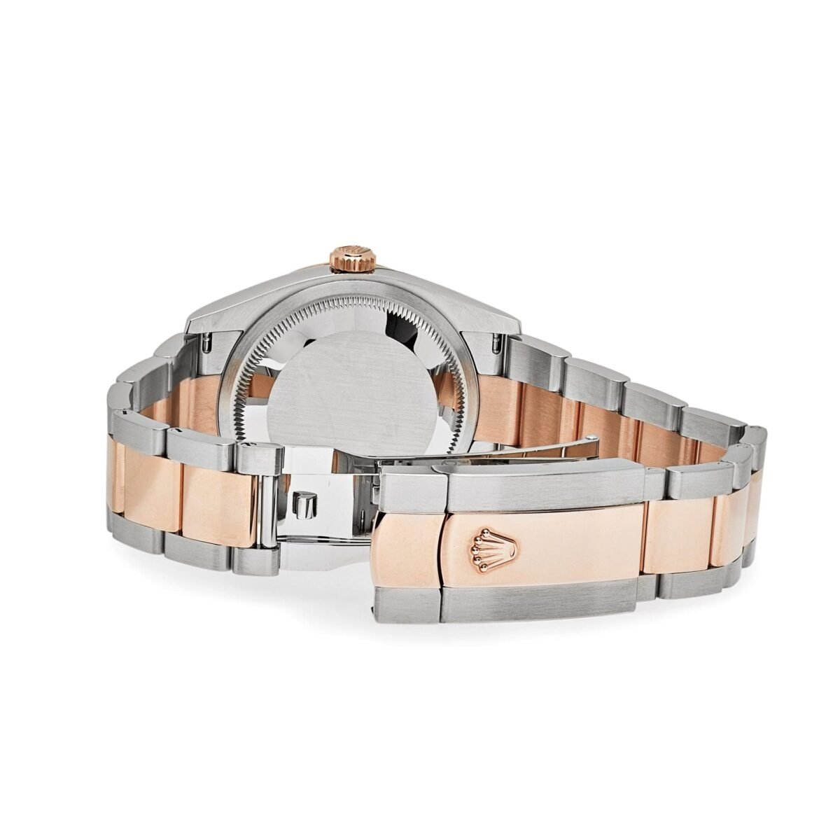 2025 Watch Datejust 126231 Rose Gold Stainless Steel Mother of Pearl Diamond Dial - Image 4