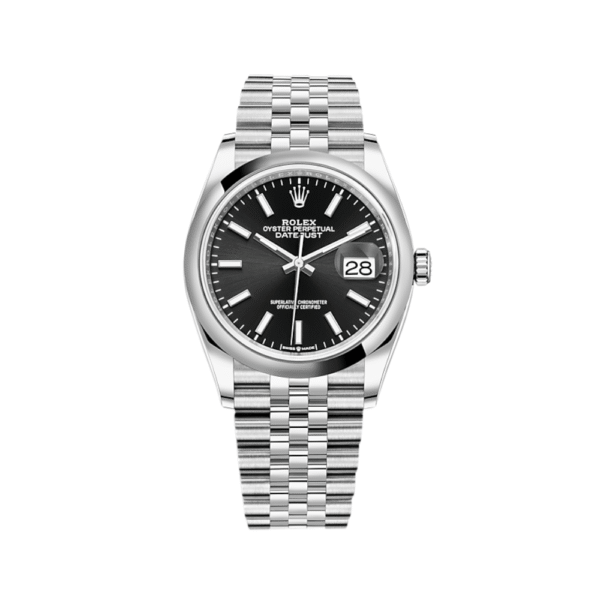2025 Watch Datejust 126200 Stainless Steel Black Dial Jubilee