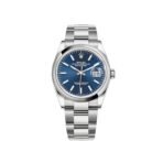2025 Watch Datejust 126200 Stainless Steel Blue Dial Oyster - Image 6