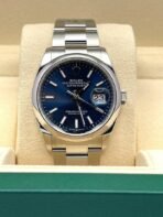 2025 Watch Datejust 126200 Stainless Steel Blue Dial Oyster - Image 5