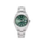 2025 Watch Datejust 126200 Stainless Steel Green Dial Oyster - Image 2